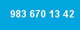 983 670 13 42